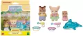 Sylvanian Families Przedszkole Zabawa w basenie Baby Trio 5749 p6 - tantis.pl