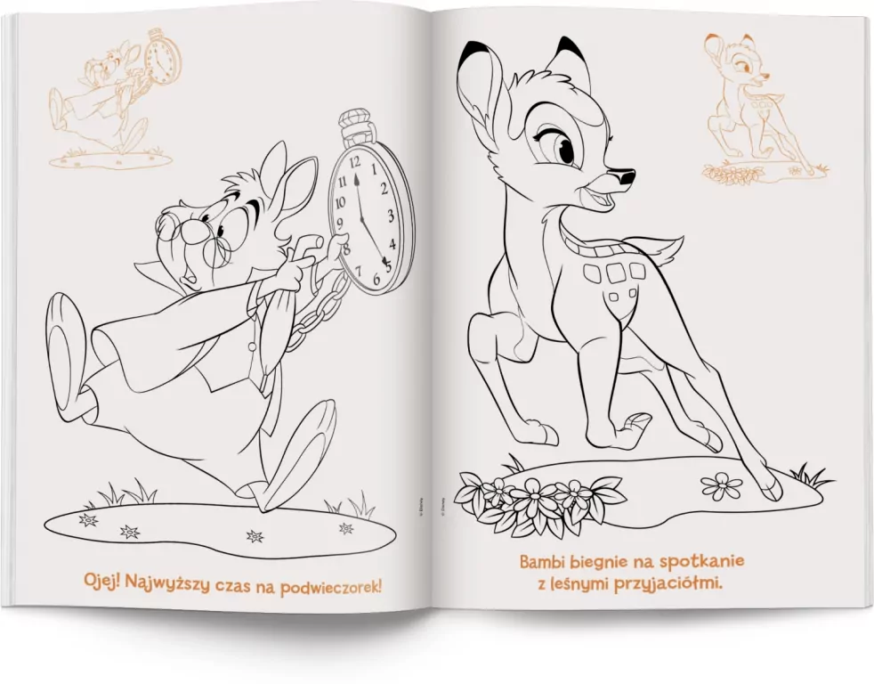 Disney Classic. Kolorowanka z naklejkami - tantis.pl