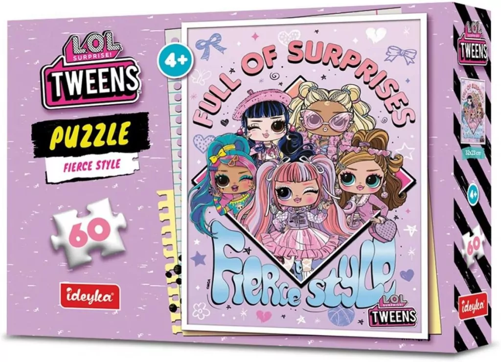Puzzle 60 L.O.L. Surprise! Tweens Fierce Style - tantis.pl