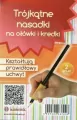 Nasadki trójkątne podłużne na ołówki i kredki - tantis.pl