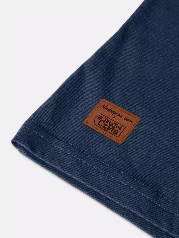 Koszulka męska Baśniowa Kraina #TataTeżCzyta granatowa L - tantis.pl