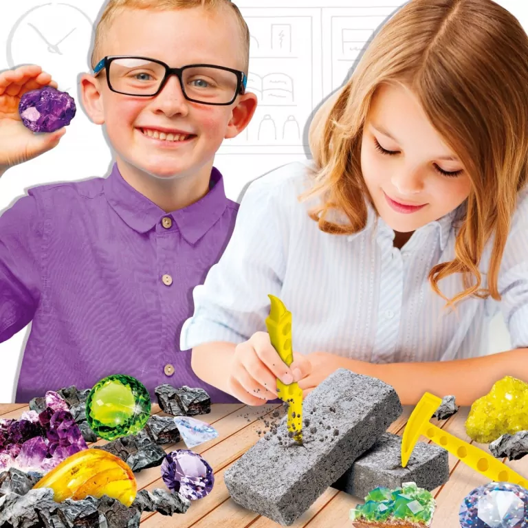 Poznaj minerały z całego świata. Mały Geniusz - tantis.pl