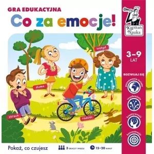 Co za emocje! Gra edukacyjna. Kapitan Nauka - tantis.pl