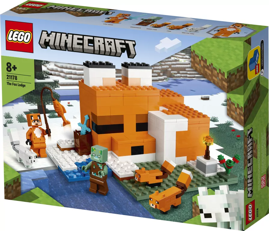 LEGO® Minecraft™. Siedlisko lisów. 21178 - tantis.pl