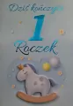 Karnet Urodziny Roczek chłopiec - tantis.pl