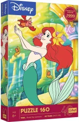 Puzzle 160 Mała Syrenka Disney Princess