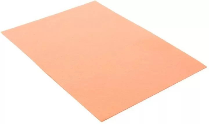 Filc dekoracyjny brzoskwiniowy 20x30cm - tantis.pl