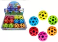 Piłeczka świecąca z wgłębieniami 6cm MIX - tantis.pl