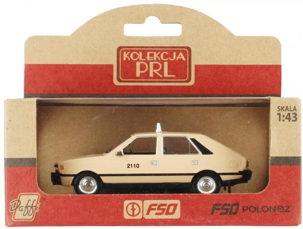 Kolekcja PRL FSO Polonez Taxi beżowy - tantis.pl