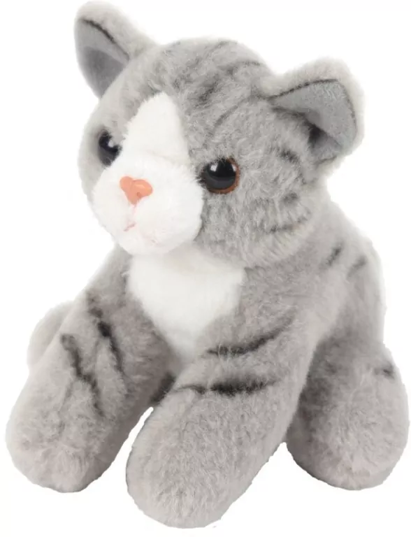 Kot siedzący szary 13cm - tantis.pl