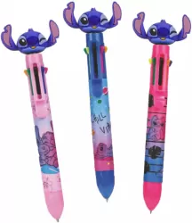 Długopis żelowy 8-kolorowy Stitch 1szt.mix