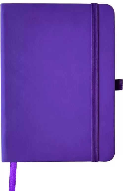 Notes A6 z gumką fioletowy V-2 - tantis.pl