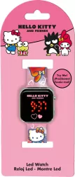 Zegarek LED z kalendarzem Hello Kitty HK50151