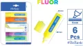 Zakreślacz fluorescencyjny 6szt - tantis.pl