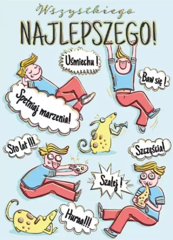 Karnet B6 urodziny Chłopiec - tantis.pl