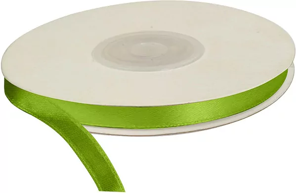 Wstążka dekoracyjna 6mm/25m, Zielona - tantis.pl