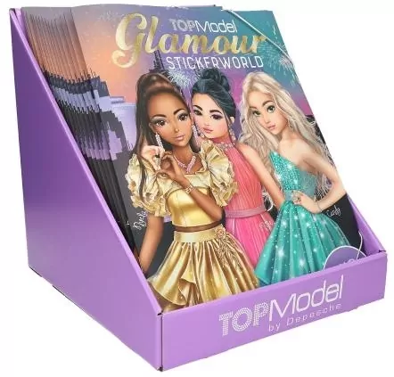 Zestaw z naklejkami Top Model Glamour 13232A - tantis.pl