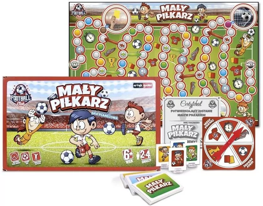 Gra planszowa Mały piłkarz wersja podróżna - tantis.pl