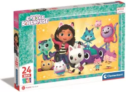 Puzzle 24 Maxi Super Kolor Gabby's Dollhouse