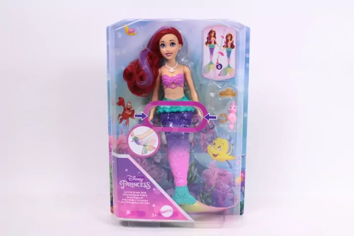 Disney Princess Lalka Arielka syrenka HPD43 - tantis.pl