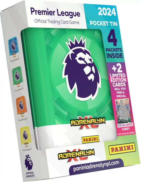Mini puszka kolekcjonera. Premier League 2024 - tantis.pl