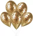 Balony żyrafa shiny złote 33cm - tantis.pl