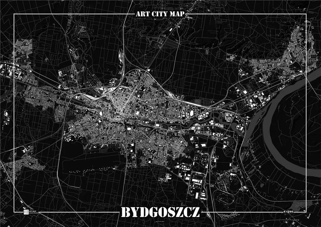Plakat dekoracyjny. Bydgoszcz - tantis.pl
