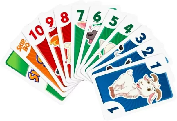 Gra karciana Skip-Bo Junior HHB37 - tantis.pl