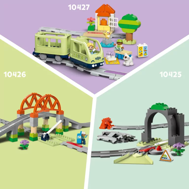 LEGO® Duży interaktywny pociąg miejski 10428 - tantis.pl