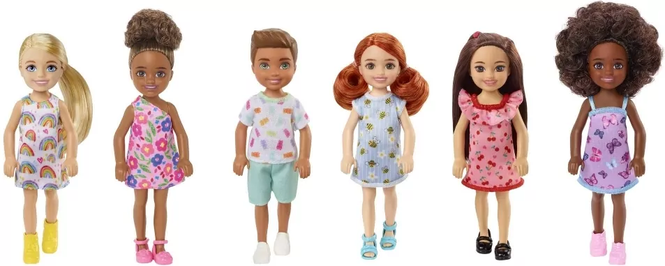 Lalka Chelsea i przyjaciółki, mix Barbie - tantis.pl