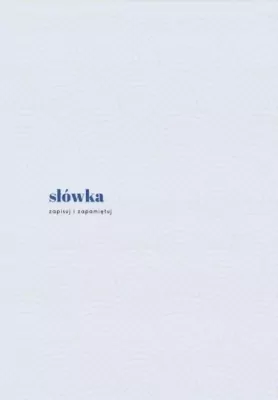 Zeszyt japoński A5/100K Słówka