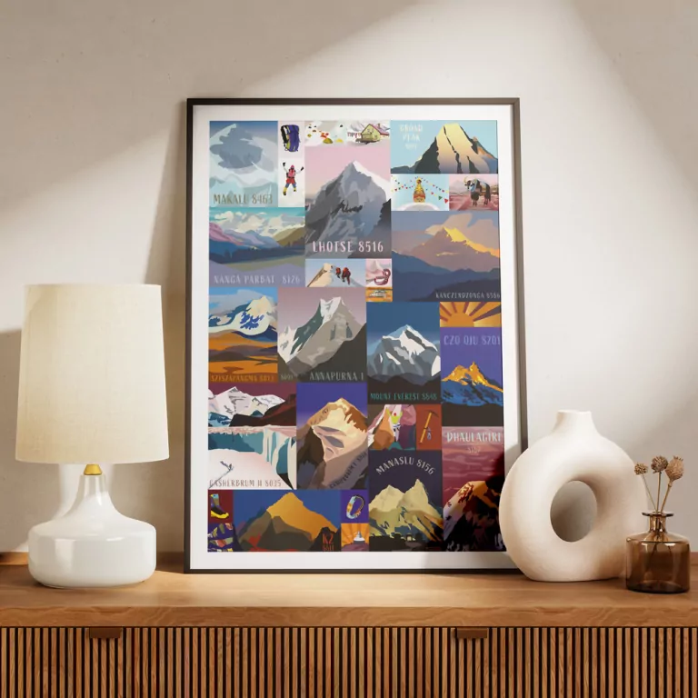 CzuCzu. Puzzlove. Góry 8000m n.p.m. 1000 el. - tantis.pl