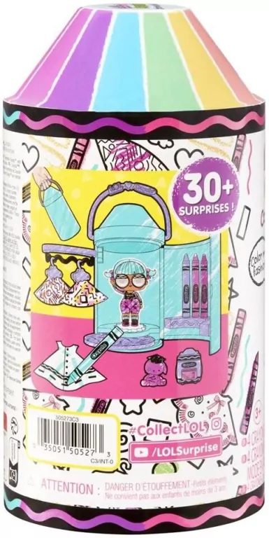 LOL Surprise Loves CRAYOLA Color Me Studio Asst - tantis.pl
