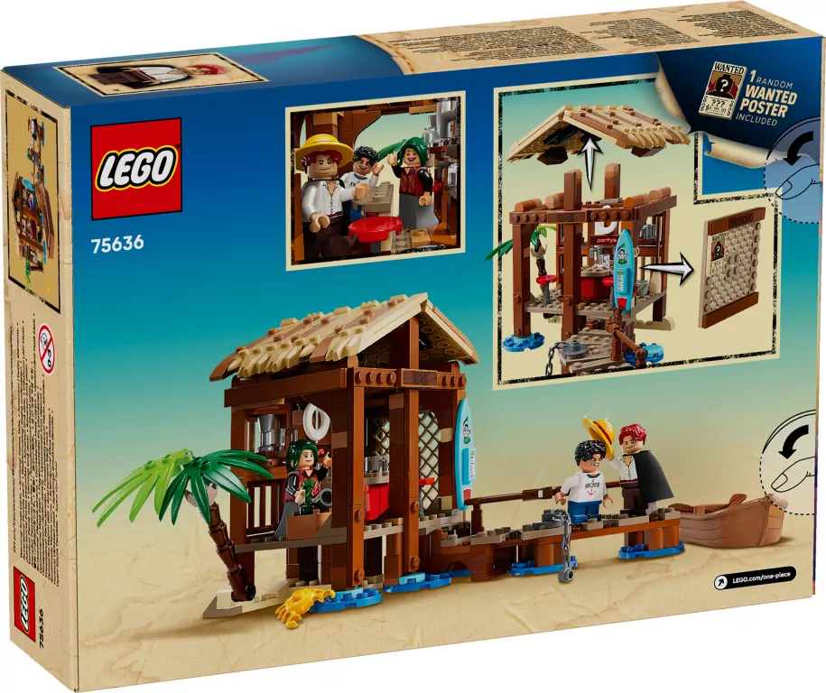 LEGO® One Piece. Chatka w wiosce Fuusha 75636 - tantis.pl