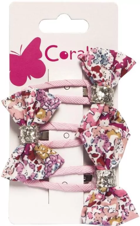 Coralico. Spinki z kokardką - tantis.pl