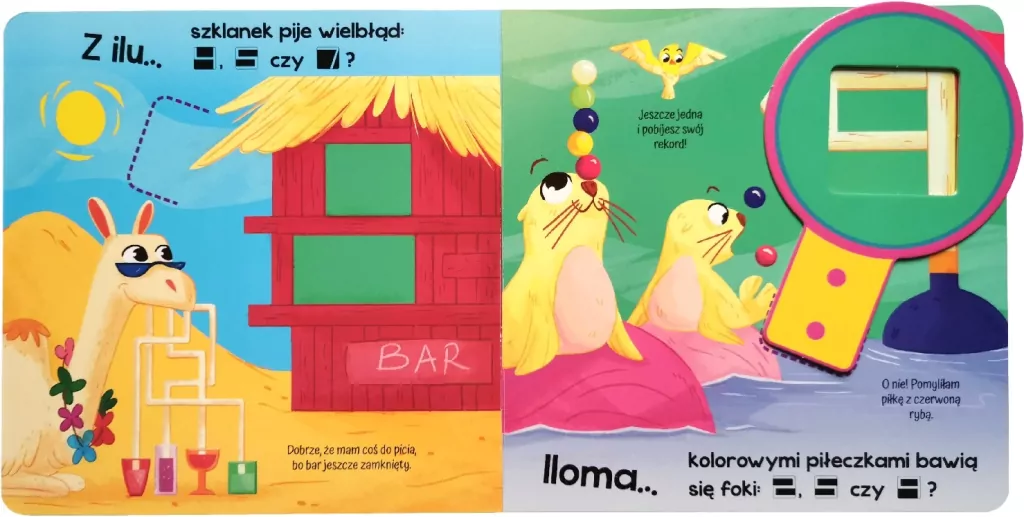 Policz, ile... Książka z magiczną lupą - tantis.pl