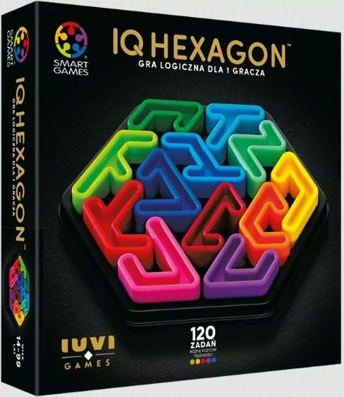 Smart Games IQ Hexagon Deluxe (PL) IUVI Games - tantis.pl