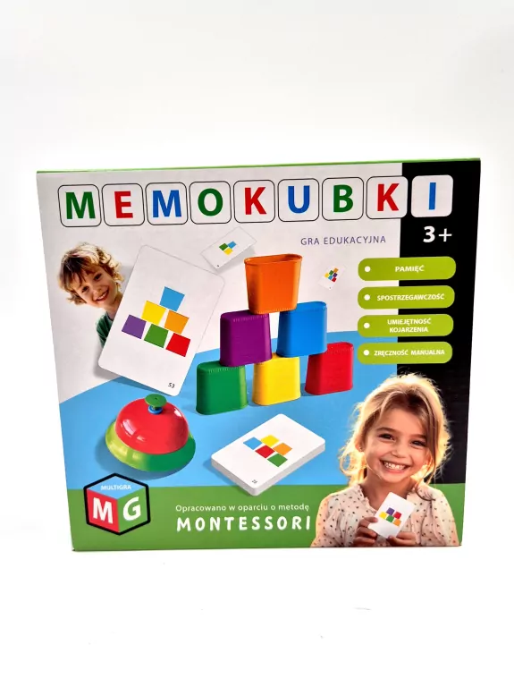 Memokubki. Zabawka edukacyjna Montesori - tantis.pl