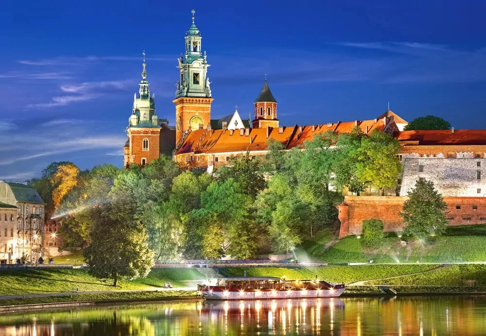 Puzzle 1000. Wawel castle Poland - tantis.pl
