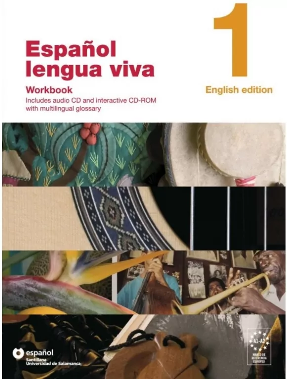 Espanol lengua viva 1. English edition. Workbook (Ćwiczenia) + 2 CD - tantis.pl
