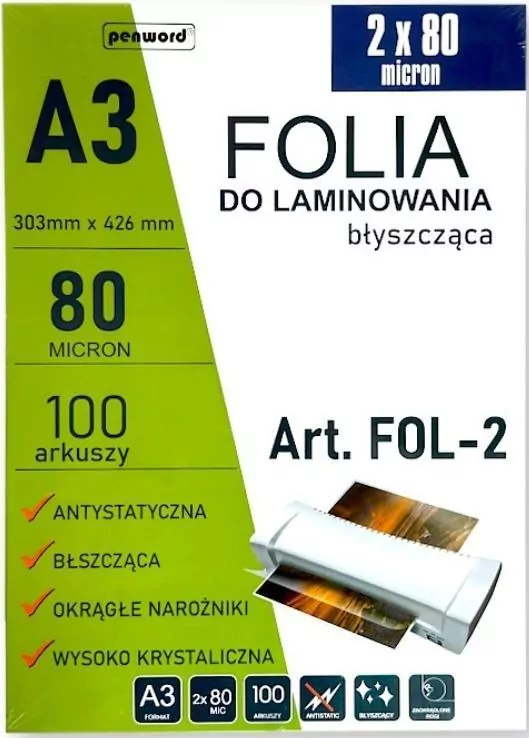 Folia do laminowania A3 - tantis.pl