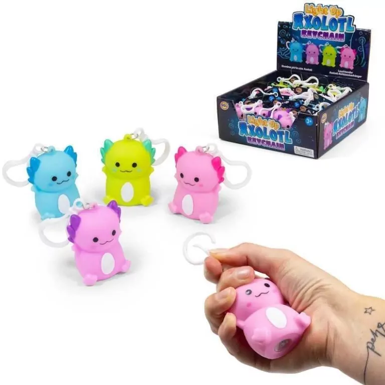 Brelok świecący Axolotl - tantis.pl