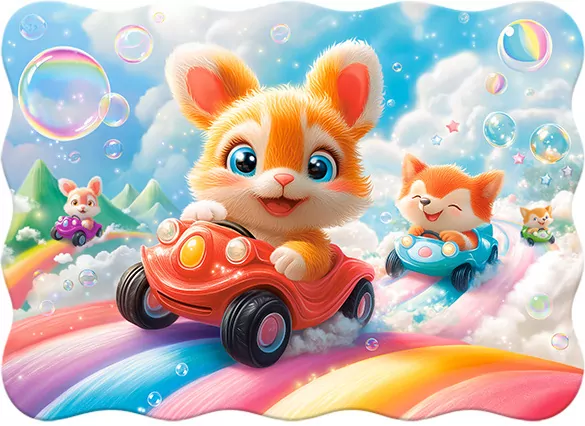 Puzzle 30 Bubble Race CASTOR - tantis.pl