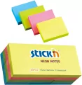 Paczka Notes samoprzylepny 38x51 mm 12 notesów po 100 kartek mix kolorów neon - tantis.pl