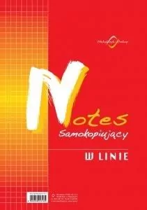 Notes samokopiujący w linie - tantis.pl
