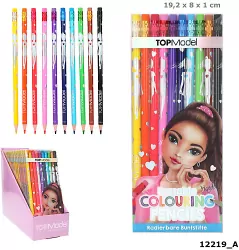 Kredki ścieralne Top Model 10 kolorów 12219A