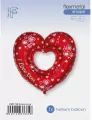 Balon foliowy 61cm Serce I Love You - tantis.pl
