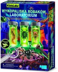 Kidzlabs Labolatorium Wykopalski z Robakami
