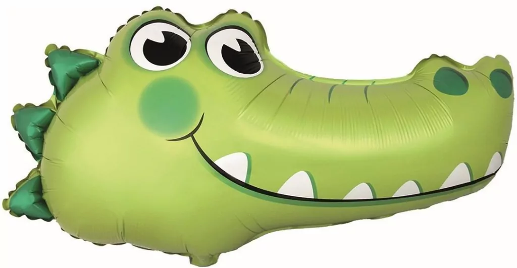 Balon foliowy Krokodyl 60cm - tantis.pl