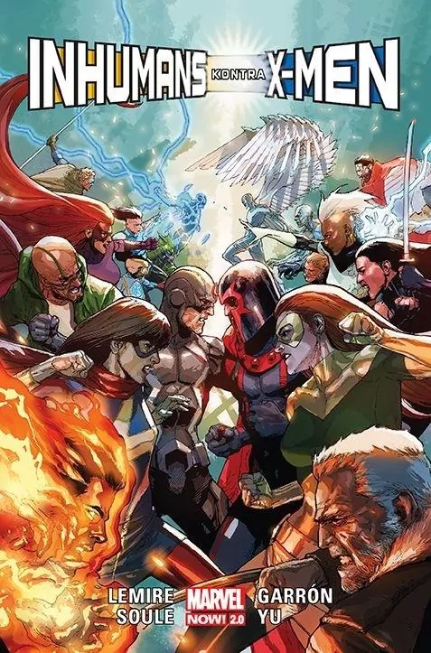 Inhumans kontra X-Men.	Marvel Now 2.0 - tantis.pl